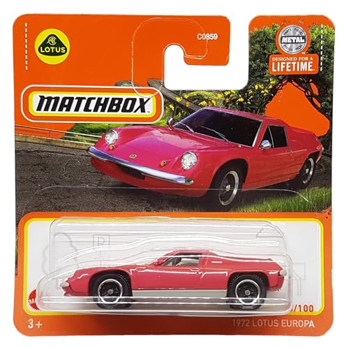 Matchbox - 1972 Lotus Europa - MBX Metro 93/100 - HVP08 - Short Card - rot - Superfast Lesney - Mattel 2024-1:64 Matchbox - 1972 Lotus Europa - MBX Metro 93/100 - HVP08 - Short Card - rot - Superfast Lesney - Mattel 2024-1:64 von Hot Wheels