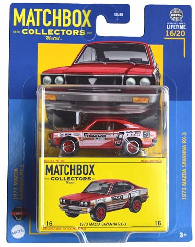 Matchbox 1973 Mazda Savanna RX 3, Collectors 16/20 [Rot] von Hot Wheels