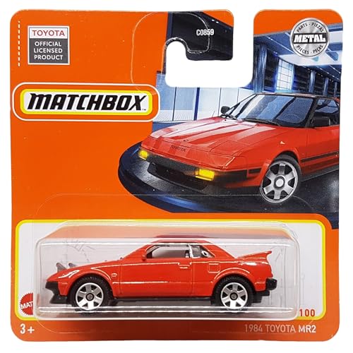 Matchbox - 1984 Toyota MR2 - MB 16/100 - HFR60 - Short Card - rot - Superfast Lesney - Mattel 2022-1:64 Matchbox - 1984 Toyota MR2 - MB 16/100 - HFR60 - Short Card - rot - Superfast Lesney - Mattel 2022-1:64 von Hot Wheels