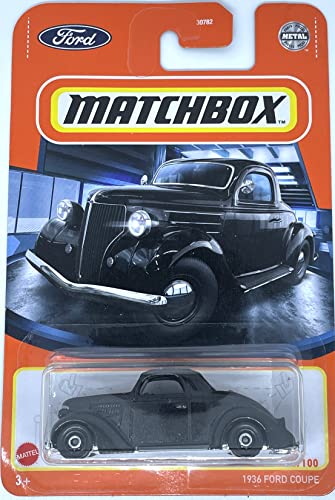 Matchbox 2022 - 1936 Ford Coupe [Schwarz] 48/100 von Hot Wheels
