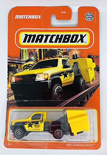 Matchbox 2022 Garbage Scout Truck - Gelb - Mint/NrMint - Schiffe Luftpolsterfolie verpackt in einer Box Matchbox 2022 Garbage Scout Truck - Gelb - Mint/NrMint - Schiffe Luftpolsterfolie verpackt in einer Box von Hot Wheels
