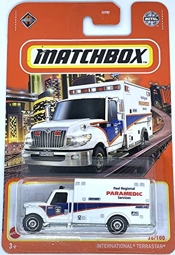 Matchbox 2022 - International Terrastar - Sanitäter - Krankenwagen 36/100 von Hot Wheels