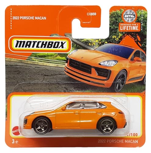 Matchbox - 2022 Porsche Macan - MBX Road Trip 11/100 - HVN65 - Short Card - orange - Superfast Lesney - Mattel 2024-1:64 Matchbox - 2022 Porsche Macan - MBX Road Trip 11/100 - HVN65 - Short Card - orange - Superfast Lesney - Mattel 2024-1:64 von Hot Wheels