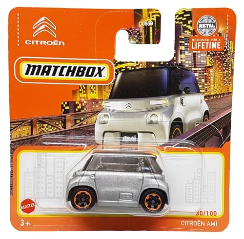 Matchbox - Citroen AMI - MBX Metro 30/100 - HVN73 - Short Card - Silber metallic - Superfast Lesney - Mattel 2024-1:64 Matchbox - Citroen AMI - MBX Metro 30/100 - HVN73 - Short Card - Silber metallic - Superfast Lesney - Mattel 2024-1:64 von Hot Wheels