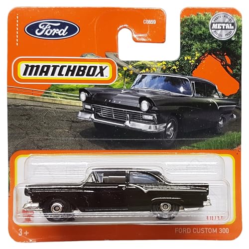 Matchbox - Ford Custom 300 - MB 10/100 - HFR41 - Short Card - schwarz - Besonderheit - Superfast Lesney - Mattel 2022-1:64 Matchbox - Ford Custom 300 - MB 10/100 - HFR41 - Short Card - schwarz - Besonderheit - Superfast Lesney - Mattel 2022-1:64 von Hot Wheels