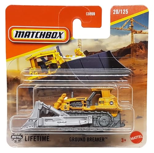 Matchbox - Ground Breaker - MBX Construction 20/125 - JBT16 - Short Card - Baustellenfahrzeug - Raupe - Superfast Lesney - Mattel 2025-1:64 Matchbox - Ground Breaker - MBX Construction 20/125 - JBT16 - Short Card - Baustellenfahrzeug - Raupe - Superfast Lesney - Mattel 2025-1:64 von Hot Wheels