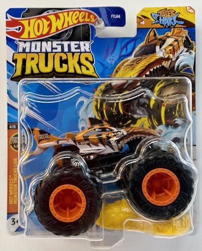 Matchbox Hot Wheels Monster Trucks Live 4/8 Tiger Shark orange Matchbox Hot Wheels Monster Trucks Live 4/8 Tiger Shark orange von Hot Wheels
