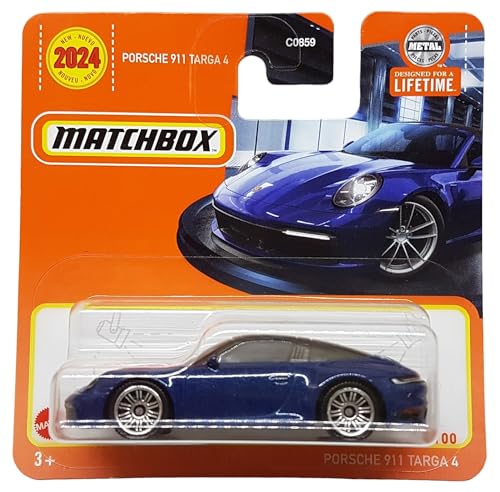 Matchbox - Porsche 911 Targa 4 - MB Showroom 60/100 - HVN28 - Short Card - dunkelblau metallic - Superfast Lesney - Mattel 2024-1:64 Matchbox - Porsche 911 Targa 4 - MB Showroom 60/100 - HVN28 - Short Card - dunkelblau metallic - Superfast Lesney - Mattel 2024-1:64 von Hot Wheels