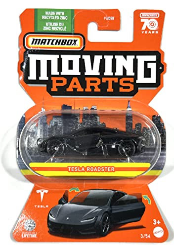 Matchbox - bewegliche Teile - 2023 - Tesla Roadster - Schwarz - 3/54-70 Jahre - Mint/NrMint - Schiffe Luftpolsterfolie verpackt in einer Box mit Füllung Matchbox - bewegliche Teile - 2023 - Tesla Roadster - Schwarz - 3/54-70 Jahre - Mint/NrMint - Schiffe Luftpolsterfolie verpackt in einer Box mit Füllung von Hot Wheels