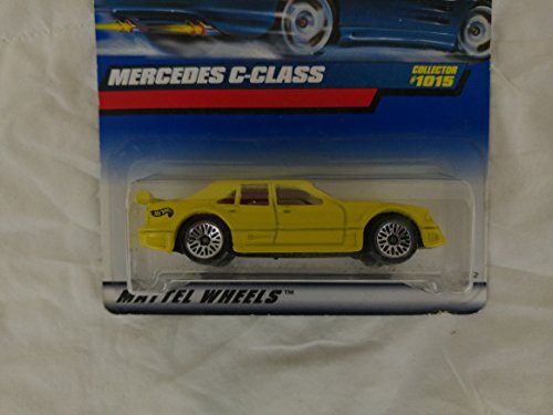 Mattel Hot Wheels 1999 1:64 Scale Yellow Mercedes C-Class Die Cast Car Collector #1015 von Hot Wheels