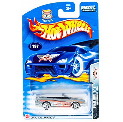 Mattel Hot Wheels 2003 1:64 Scale Final Run Silver 1996 Mustang GT Die Cast Car #197 von Mattel
