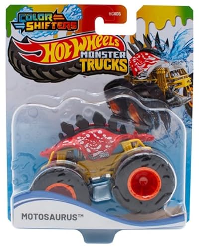 Mattel Hot Wheels Color Shifters Monstertrucks 1:64 Motosaurus JCH01 von Hot Wheels