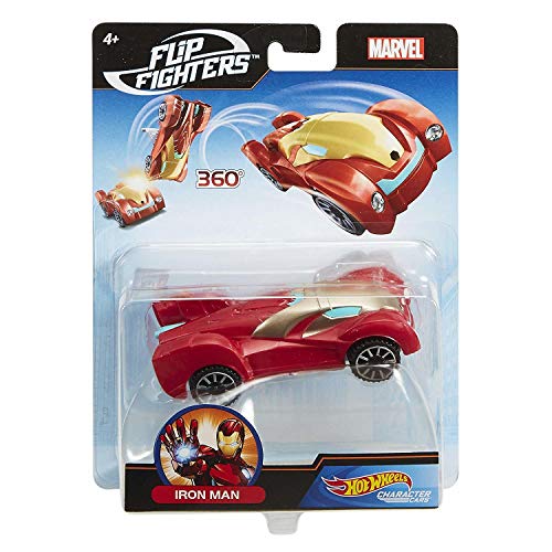 Mattel Hot Wheels FLM73 Marvel Flip Fighters Car Sortiment von Hot Wheels