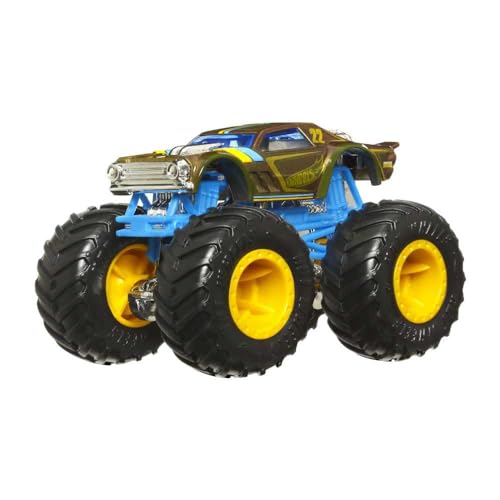 Mattel Hot Wheels Monster-Trucks mit Farbwechsel, Verschiedene Modelle, Mehrfarbig (HNW06) von Hot Wheels