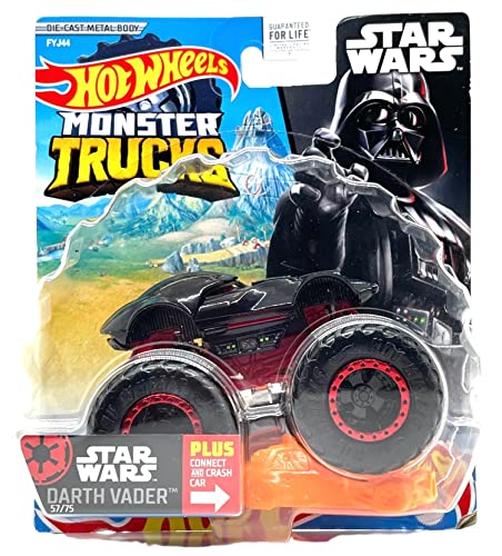 Monster Trucks 2022 Darth Vader mit Connect und Crash Auto 57/75 Monster Trucks 2022 Darth Vader mit Connect und Crash Auto 57/75 von Hot Wheels Monster Trucks