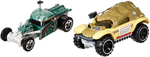 Star Wars Fahrzeug Set Boba Fett und Bossk Hot Wheels Star Wars Charakter Fahrzeuge im Set von Hot Wheels