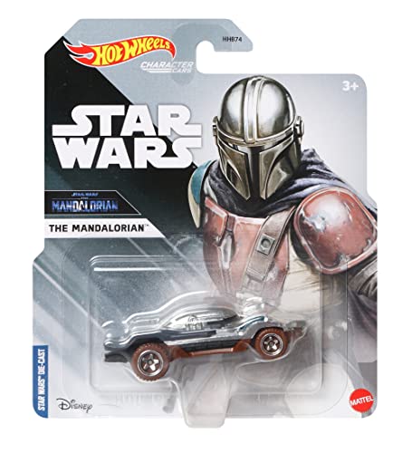 Star Wars Hot Wheels Character Cars The Mandalorian Diecast Car von Hot Wheels