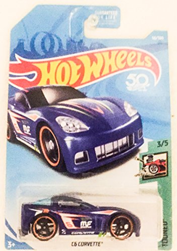 hot wheels Blue C6 Corvette tooned 50 years 56 of 565 von Hot Wheels