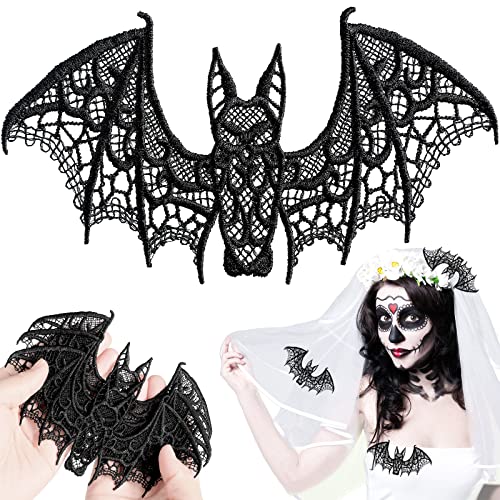 Hoteam Halloween-Fledermaus-Dekoration, Spitzenfledermaus, 3D-Grusel-Fledermaus, Raumdekoration, realistische Requisiten für Halloween, Fenster, Innen- und Außenbereich, Partyzubehör (12 Stück, von Hoteam