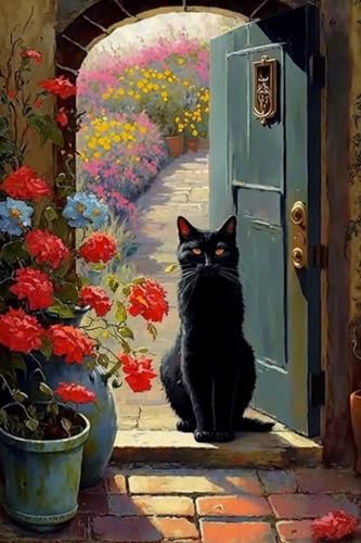 200 Teile Erwachsenenpuzzle Schwarze Katze Garten Puzzle Pädagogisches Geschenk Raumdekor Wanddekoration Übung Willenskraft Geburtstagsgeschenke 200 Teile Erwachsenenpuzzle Schwarze Katze Garten Puzzle Pädagogisches Geschenk Raumdekor Wanddekoration Übung Willenskraft Geburtstagsgeschenke von Hothostl