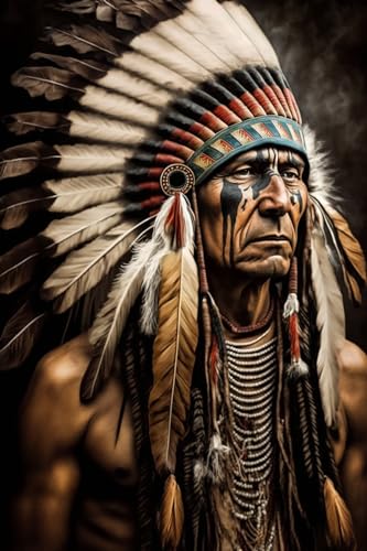 300 Teile Erwachsenenpuzzle Alter Mann Indianer Puzzle Pädagogisches Geschenk Raumdekor Wanddekoration Übung Willenskraft Geburtstagsgeschenke 300 Teile Erwachsenenpuzzle Alter Mann Indianer Puzzle Pädagogisches Geschenk Raumdekor Wanddekoration Übung Willenskraft Geburtstagsgeschenke von Hothostl