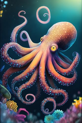 35-teiliges Puzzle Octopus Orange Coral für Erwachsene | Puzzle, Lernspielzeug und Entwicklungsspiele, Bausatz zur Förderung des kreativen Spiels 35-teiliges Puzzle Octopus Orange Coral für Erwachsene | Puzzle, Lernspielzeug und Entwicklungsspiele, Bausatz zur Förderung des kreativen Spiels von Hothostl