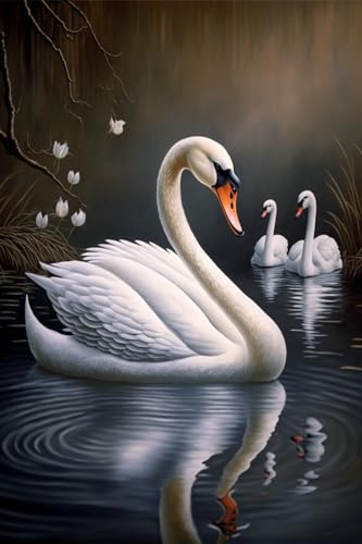 70 Teile Schönes Schwan-Puzzle für Erwachsene, Puzzles mittlerer Schwierigkeitsgrad, lustige Familienspiele, tolle Geschenkideen für Frauen und Männer 70 Teile Schönes Schwan-Puzzle für Erwachsene, Puzzles mittlerer Schwierigkeitsgrad, lustige Familienspiele, tolle Geschenkideen für Frauen und Männer von Hothostl