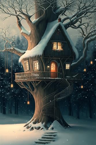 Baumhaus im Schnee – 500 Teile Puzzles für Anfänger, Puzzle-Spielzeug, verbringen Sie Zeit, um ein Gefühl der Erfüllung zu bekommen, Box 20,5 x 38,1 cm, für Heimdekoration Baumhaus im Schnee – 500 Teile Puzzles für Anfänger, Puzzle-Spielzeug, verbringen Sie Zeit, um ein Gefühl der Erfüllung zu bekommen, Box 20,5 x 38,1 cm, für Heimdekoration von Hothostl