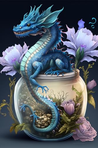 Blaue Drachenblume – 500 Teile Puzzles für Anfänger, Puzzle-Spielzeug, verbringen Sie Zeit, um ein Gefühl der Erfüllung zu erhalten, Box 20,5 x 38,1 cm für Heimdekoration Blaue Drachenblume – 500 Teile Puzzles für Anfänger, Puzzle-Spielzeug, verbringen Sie Zeit, um ein Gefühl der Erfüllung zu erhalten, Box 20,5 x 38,1 cm für Heimdekoration von Hothostl