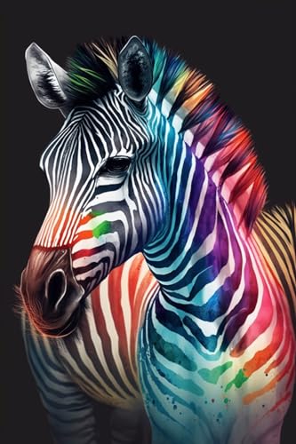 Buntes Zebras-Puzzle – 70-teiliges Puzzle für Erwachsene, herausforderndes Puzzle – 500 Teile, fertige Größe ist 20 x 15 cm Buntes Zebras-Puzzle – 70-teiliges Puzzle für Erwachsene, herausforderndes Puzzle – 500 Teile, fertige Größe ist 20 x 15 cm von Hothostl