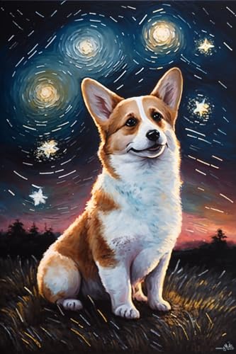 Corgi and Abstract Sky 1000 Teile Puzzle für Erwachsene | Puzzle, Lernspielzeug und Spiele, Bausatz zur Förderung des kreativen Spiels Corgi and Abstract Sky 1000 Teile Puzzle für Erwachsene | Puzzle, Lernspielzeug und Spiele, Bausatz zur Förderung des kreativen Spiels von Hothostl