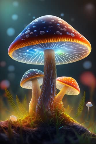 Glowing Mushroom Premium 70 Teile Puzzle für Erwachsene - Beste herausfordernde Puzzles für kognitives Workout - Sicher Umweltfreundlich - Beliebteste Freizeitaktivitäten Glowing Mushroom Premium 70 Teile Puzzle für Erwachsene - Beste herausfordernde Puzzles für kognitives Workout - Sicher Umweltfreundlich - Beliebteste Freizeitaktivitäten von Hothostl