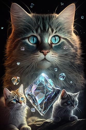 Kittens and Crystals 35 Pieces Jigsaw Puzzle for Adults, Challenging Jigsaw Puzzle Daring to Try DIY Family Entertainment Interactive Fun Jigsaw Puzzle Gift Art Home Decor Kittens and Crystals 35 Pieces Jigsaw Puzzle for Adults, Challenging Jigsaw Puzzle Daring to Try DIY Family Entertainment Interactive Fun Jigsaw Puzzle Gift Art Home Decor von Hothostl