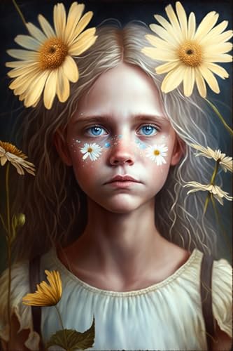 Kleines Mädchen mit Gänseblümchen-Puzzle – 70-teiliges Puzzle für Erwachsene, herausforderndes Puzzle – 500 Teile, fertige Größe ist 20 x 15 cm Kleines Mädchen mit Gänseblümchen-Puzzle – 70-teiliges Puzzle für Erwachsene, herausforderndes Puzzle – 500 Teile, fertige Größe ist 20 x 15 cm von Hothostl
