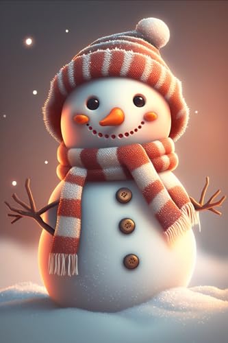 Künstlerisches Puzzle mit Retro-Schal, kleiner Schneemann, 1000 Teile, beste Gehirnübungen für Erwachsene, lebendige Farben, kulturelle Kunst, Premium-Qualität, moderne Heimdekoration, lustige Künstlerisches Puzzle mit Retro-Schal, kleiner Schneemann, 1000 Teile, beste Gehirnübungen für Erwachsene, lebendige Farben, kulturelle Kunst, Premium-Qualität, moderne Heimdekoration, lustige von Hothostl