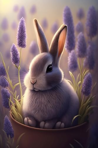 Lavender and Bunny 1000-teiliges Holzpuzzle für Erwachsene, einzigartig geformte Teile mit robuster Holzkonstruktion, perfekt für Geburtstagsgeschenke und Familiengeschenke Lavender and Bunny 1000-teiliges Holzpuzzle für Erwachsene, einzigartig geformte Teile mit robuster Holzkonstruktion, perfekt für Geburtstagsgeschenke und Familiengeschenke von Hothostl