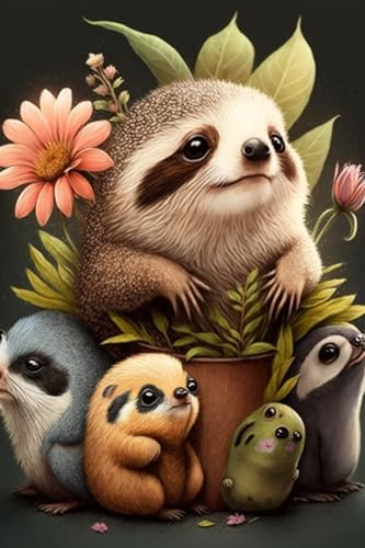 Meerschweinchen-Pflanzgefäß-Puzzle – 70-teiliges Puzzle für Erwachsene, herausforderndes Puzzle – 500 Teile, fertige Größe ist 20 x 15 cm Meerschweinchen-Pflanzgefäß-Puzzle – 70-teiliges Puzzle für Erwachsene, herausforderndes Puzzle – 500 Teile, fertige Größe ist 20 x 15 cm von Hothostl
