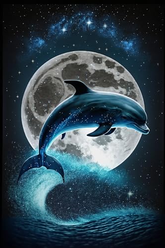 Moon Dolphin 1000 Teile Holzpuzzle für Erwachsene, einzigartig geformte Teile mit robuster Holzkonstruktion, perfekt für Geburtstagsgeschenke und Familiengeschenke Moon Dolphin 1000 Teile Holzpuzzle für Erwachsene, einzigartig geformte Teile mit robuster Holzkonstruktion, perfekt für Geburtstagsgeschenke und Familiengeschenke von Hothostl