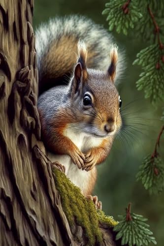 Puzzle 35 Teile Holzpuzzle Eichhörnchen Bild Familie Dekorationen, Einzigartiges Geburtstagsgeschenk Geeignet für Erwachsene Puzzle 35 Teile Holzpuzzle Eichhörnchen Bild Familie Dekorationen, Einzigartiges Geburtstagsgeschenk Geeignet für Erwachsene von Hothostl