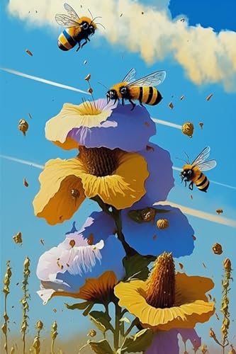 Puzzle 35 Teile Holzpuzzle Honigbiene Blumen Bild Familie Dekorationen, Einzigartiges Geburtstagsgeschenk Geeignet für Erwachsene Puzzle 35 Teile Holzpuzzle Honigbiene Blumen Bild Familie Dekorationen, Einzigartiges Geburtstagsgeschenk Geeignet für Erwachsene von Hothostl