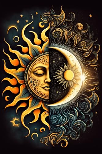 Puzzle für Erwachsene, 500 Teile, abstrakte Sonne und Mond, Heimdekoration, Puzzle-Spiele mit hohem Schwierigkeitsgrad, Spielzeug und Geschenke Puzzle für Erwachsene, 500 Teile, abstrakte Sonne und Mond, Heimdekoration, Puzzle-Spiele mit hohem Schwierigkeitsgrad, Spielzeug und Geschenke von Hothostl