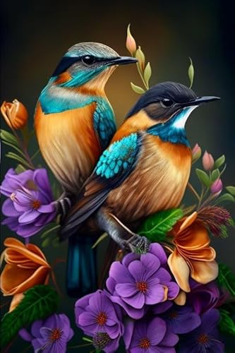 Puzzle mit zwei kleinen Vögeln – 70-teiliges Puzzle für Erwachsene, herausforderndes Puzzle – 500 Teile, fertige Größe ist 20 x 15 cm Puzzle mit zwei kleinen Vögeln – 70-teiliges Puzzle für Erwachsene, herausforderndes Puzzle – 500 Teile, fertige Größe ist 20 x 15 cm von Hothostl