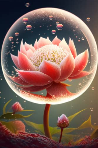 Puzzles für Erwachsene, 500 Teile, rotes Lotus-Holzpuzzle – großes pädagogisches Puzzle-Kunstwerk für Erwachsene – herausfordernde und lustige Aktivität – Heimdekoration Geschenke Puzzles für Erwachsene, 500 Teile, rotes Lotus-Holzpuzzle – großes pädagogisches Puzzle-Kunstwerk für Erwachsene – herausfordernde und lustige Aktivität – Heimdekoration Geschenke von Hothostl