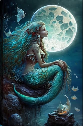 Reef Moon Meerjungfrau 35 Teile Puzzle für Erwachsene, herausforderndes Puzzle, gewagt zu versuchen, DIY Familienunterhaltung, interaktives Spaß-Puzzle, Geschenk, Kunst, Heimdekoration Reef Moon Meerjungfrau 35 Teile Puzzle für Erwachsene, herausforderndes Puzzle, gewagt zu versuchen, DIY Familienunterhaltung, interaktives Spaß-Puzzle, Geschenk, Kunst, Heimdekoration von Hothostl