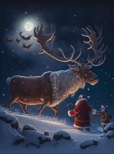 Riesiges Elch-Puzzle – 70-teiliges Puzzle für Erwachsene, herausforderndes Puzzle – 500 Teile, fertige Größe ist 20 x 15 cm Riesiges Elch-Puzzle – 70-teiliges Puzzle für Erwachsene, herausforderndes Puzzle – 500 Teile, fertige Größe ist 20 x 15 cm von Hothostl