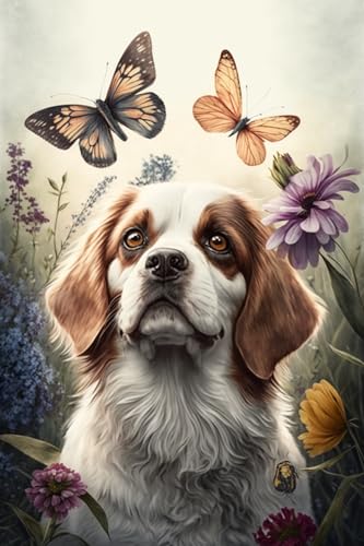 Schmetterlings- und Welpen-Puzzle – 70-teiliges Puzzle für Erwachsene, herausforderndes Puzzle – 500 Teile, fertige Größe ist 20 x 15 cm Schmetterlings- und Welpen-Puzzle – 70-teiliges Puzzle für Erwachsene, herausforderndes Puzzle – 500 Teile, fertige Größe ist 20 x 15 cm von Hothostl