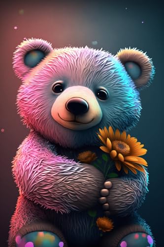 Teddybär und Sonnenblume 1000 Teile Puzzles - Landschaft Puzzle für Anfänger, jedes Stück ist einzigartig, beste Geschenke für Familie Teddybär und Sonnenblume 1000 Teile Puzzles - Landschaft Puzzle für Anfänger, jedes Stück ist einzigartig, beste Geschenke für Familie von Hothostl