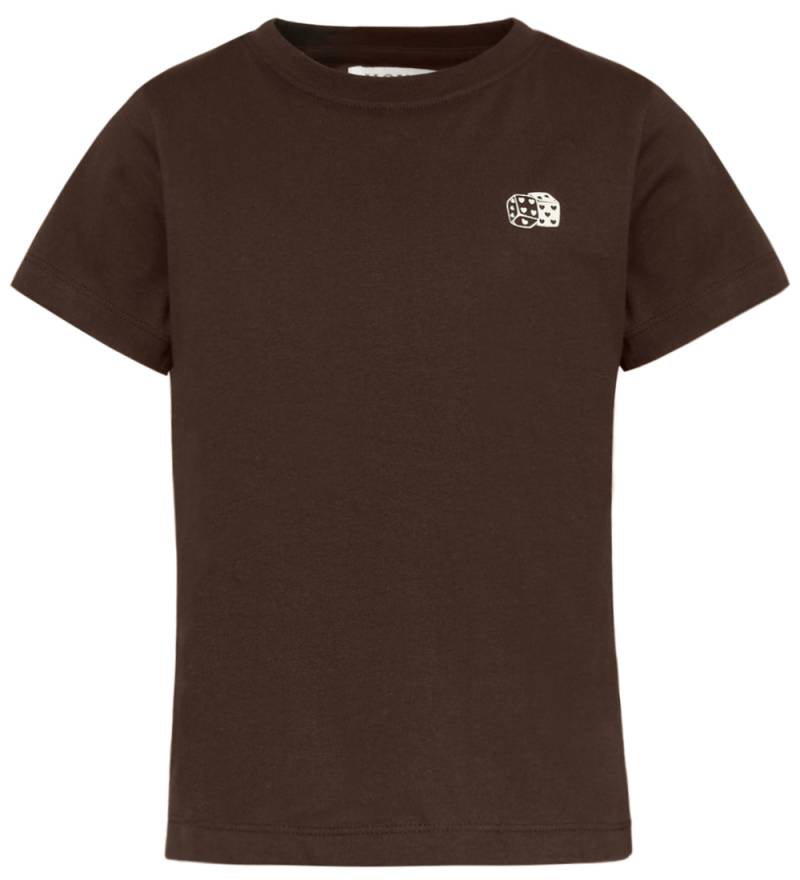 Hound T-Shirt - HdAsta - Baby Tee - Dark Brown - Hound - 10 Jahre (140) - T-Shirts von Hound