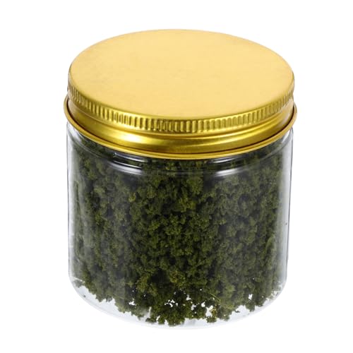 Housoutil 1 Modellsträucher Und Baumpulver Modelllandschaft Graspulver Kunstrasen Selber Machen Kunstrasen Als Unterlage Modelleisenbahn Gras Miniaturgras Modellgras Bastelgras Green Plastik von Housoutil