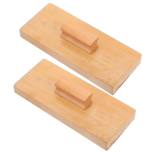 Housoutil 1 Paar Holz-Rhythmusinstrument Sandblock, Musikinstrument für Kinder, Bunte Farben, 12,8 x 5,5 x 3,3 cm Housoutil 1 Paar Holz-Rhythmusinstrument Sandblock, Musikinstrument für Kinder, Bunte Farben, 12,8 x 5,5 x 3,3 cm von Housoutil